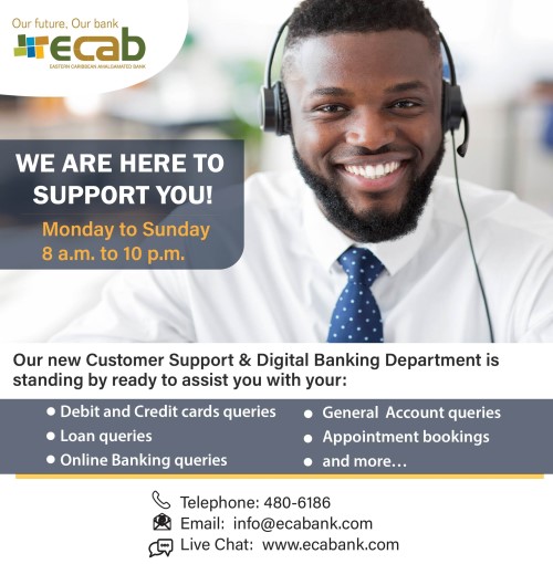 Announcing the Customer Support & Digital Banking Department